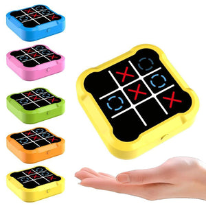 GIOCO TRIS ELETTRONICO INTERATTIVO LED MODERNO PORTATILE ADULTI E BAMBINI PUZZLE