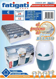 DEOD.GEL 140GR 2PZ ROSSO IMPERIALE  FATIGATI