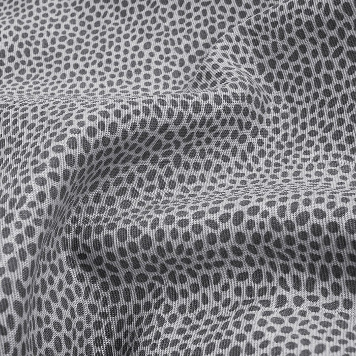 Tessuto Stoffa Cotone Loneta Maculato Cucito Rivestire Fodera Divani Sedie Cuscini 2,8x3 Mt Grigio