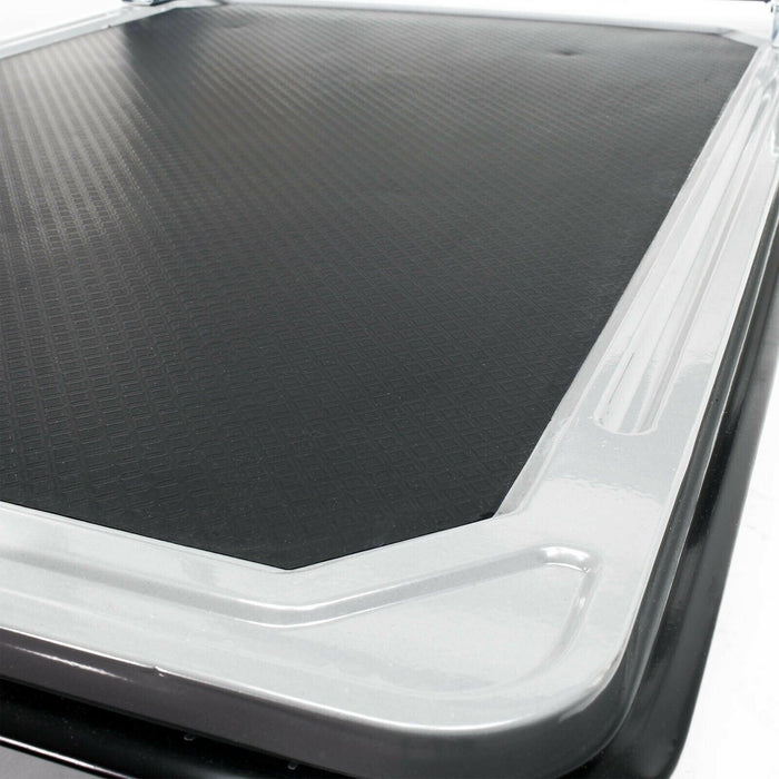 Carrello con piattaforma Carrello pieghevole per movimentazione carichi con pneumatici da 300 kg 16_0002573