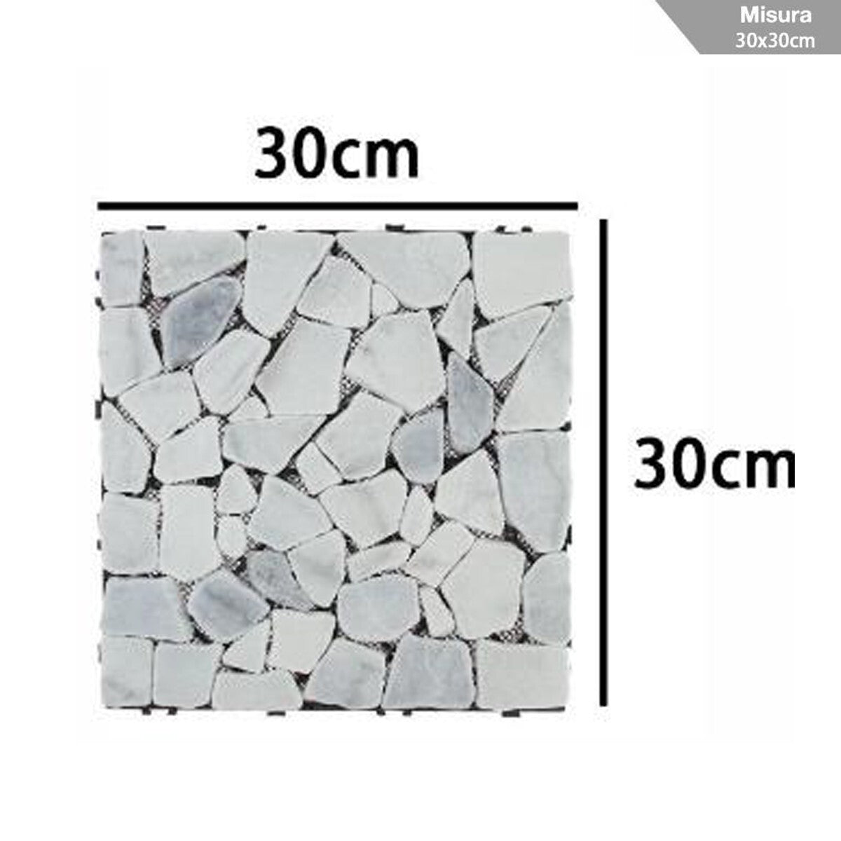 PIASTRELLA GIARDINO ESTERNO MARMO PIETRE PAVIMENTO ANTISCIVOLO INCASTRO 73558