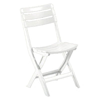 sedia in polipropilene pinta verde