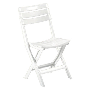 sedia in polipropilene pinta verde