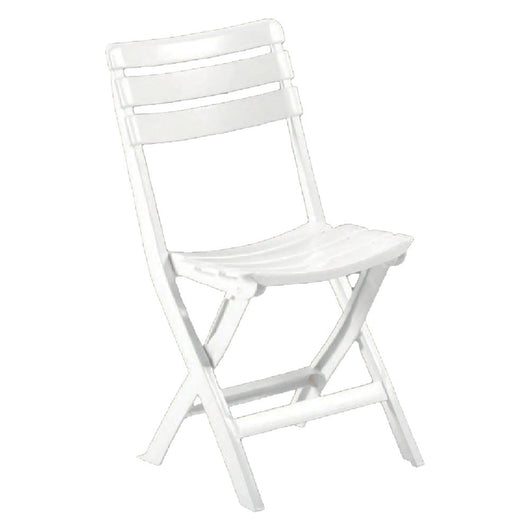 sedia in polipropilene pinta verde