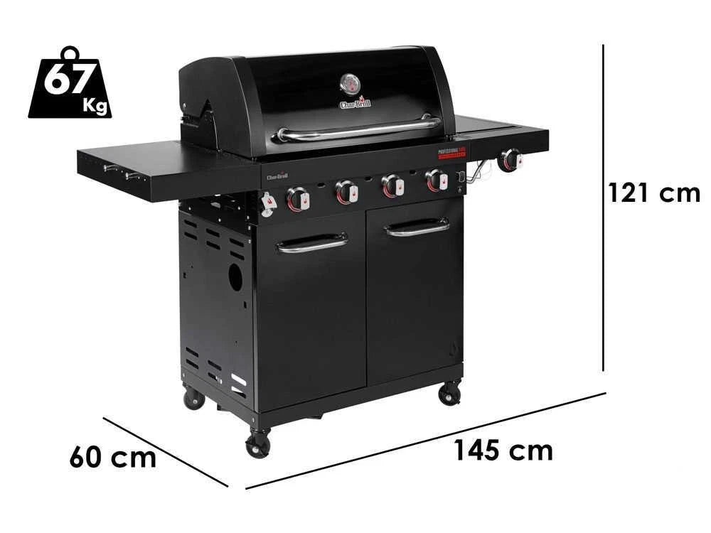 Barbecue a gas 4 fuochi Char-Broil PROFESSIONAL CORE B4 tecnologia TRU-IFRARED