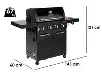 Barbecue a gas 4 fuochi Char-Broil PROFESSIONAL CORE B4 tecnologia TRU-IFRARED