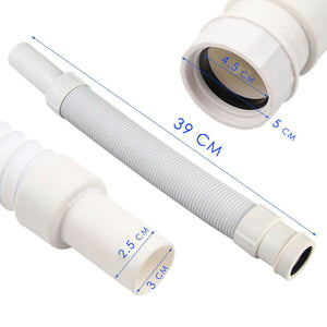 TUBO FLESSIBILE ANTIODORE DEODORIZZAZIONE 1-1/2 ACQUA LAVELLO SCARICO DGO-169