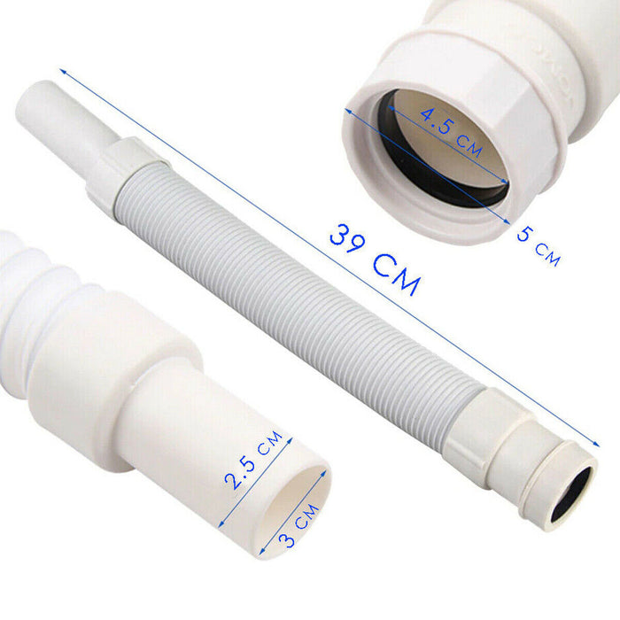 TUBO FLESSIBILE ANTIODORE DEODORIZZAZIONE 1-1/2 ACQUA LAVELLO SCARICO DGO-169