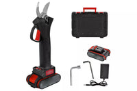 Tech Time - Cesoia Elettrica Forbice Con 2 Batterie 48v Trincia Rami Professionale Senza Fili