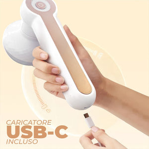 FERRO DA STIRO LEVAPELUCCHI RICARICABILE 2-IN-1 PORTATILE DA VIAGGIO MQ-929 50W