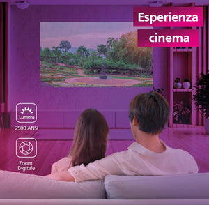 Philips, GamePix 800 Smart, videoproiettore, DLP, Home theatre, 1920 x 1080 Px
