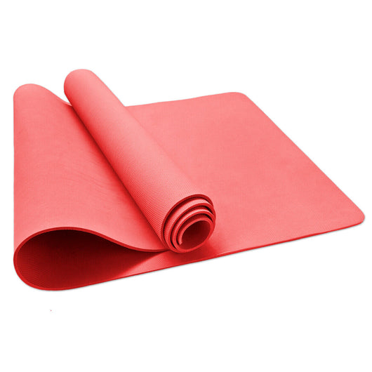 Tappetino Palestra Yoga Esercizi Aerobica Morbido Antiscivolo Corallo