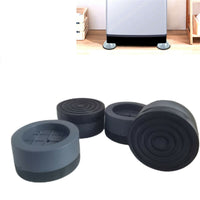 SET 4 PIEDINI ANTI VIBRAZIONE LAVATRICE ASCIUGATRICE UNIVERSALI GOMMA PIEDI PAD