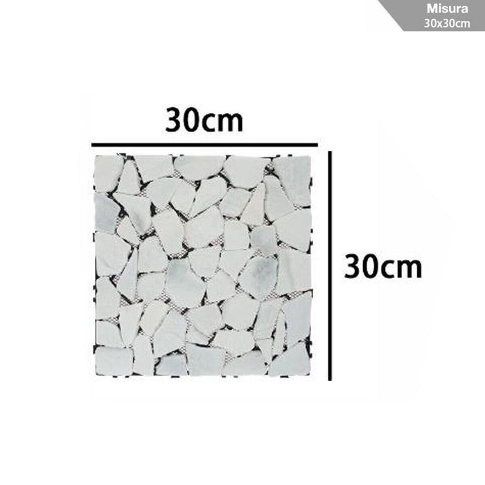 PIASTRELLA GIARDINO ESTERNO MARMO PIETRE PAVIMENTO ANTISCIVOLO INCASTRO 73560