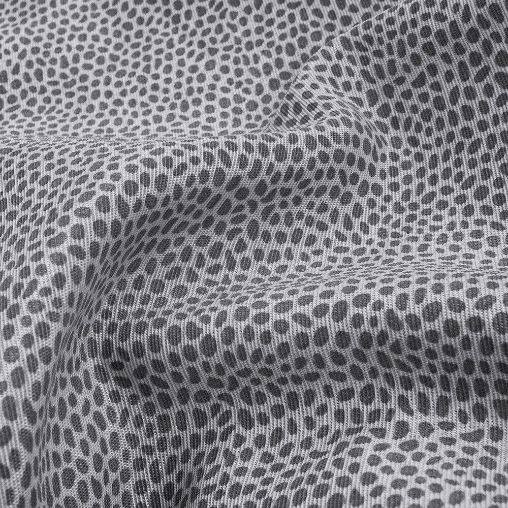 Tessuto Stoffa Cotone Loneta Maculato Cucito Rivestire Fodera Divani Sedie Cuscini 2,8x5 Mt Grigio