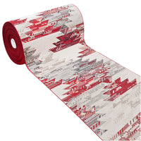 Tappeto Cucina Etnico 54x80 Cm Moderno Passatoia Antiscivolo Tessuto Gobelin Lavabile Bordeaux