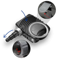 Pompa dell'acqua per laghetto filtrazione filtro eco corso d'acqua 12000 litri all'ora 100 watt koi 16_0002010