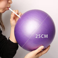 MINI SOFTBALL PALLA PER ESERCIZI ADDOMINALI YOGA PILATES FITNESS PALESTRA 25CM