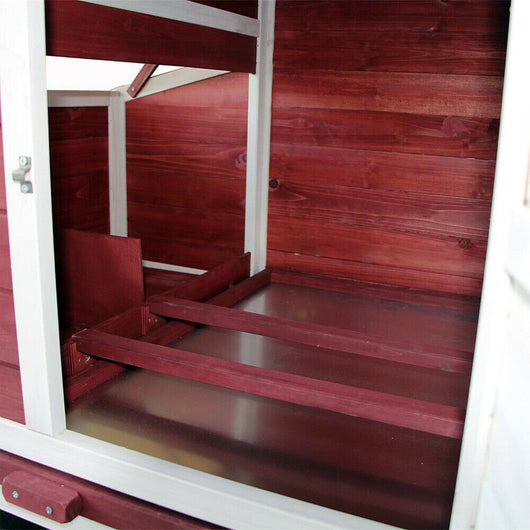 Pollaio XXL con spazi esterni riparo più ampio tetto in catrame 200 cm 16_0002614