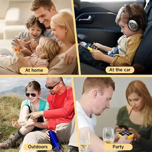 GIOCO TRIS ELETTRONICO INTERATTIVO LED MODERNO PORTATILE ADULTI E BAMBINI PUZZLE