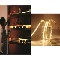 STRISCIA LED 5M LUCE CALDA 3000K 12V 1500LM 15W 5730 FLESSIBILE SINGOLA TE-B0486