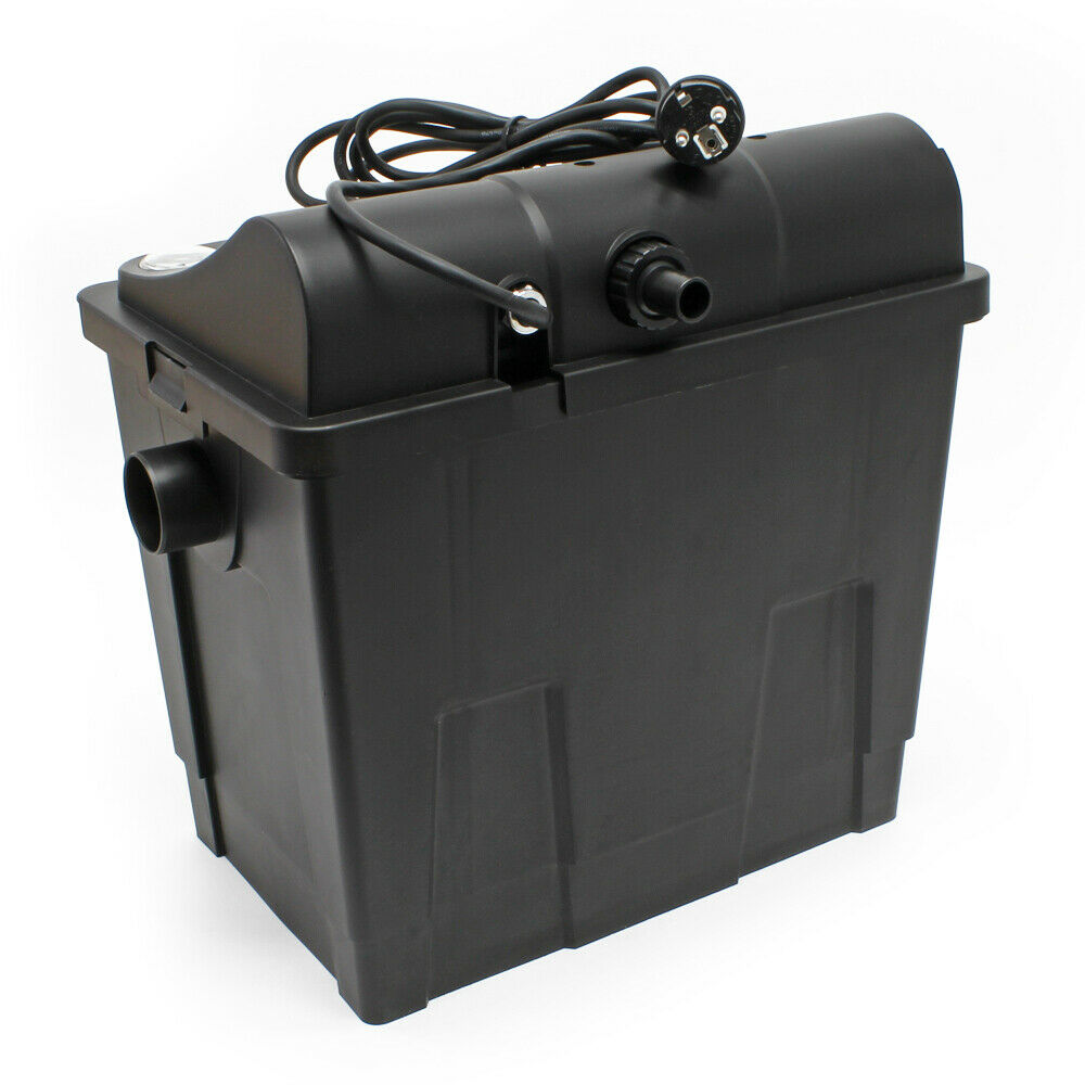 Filtrazione biologica filtro biofiltro vasca decantazione + gruppo UVC 16_0002429