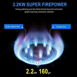 FORNELLO A GAS 1 FIAMMA PORTATILE CON VALIGETTA FORNELLINO DA CAMPEGGIO BDZ-155A