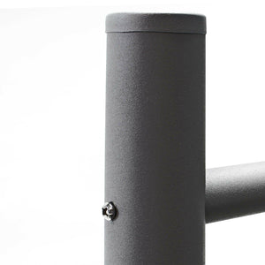 Blocco da 10 cassette postali 2x5 scomparti sovrapposti base di appoggio acciaio zincato antracite 16_0000023