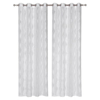 Tende Finestre Porte Interno Elegante Chic Tessuto Strass Brillantini Coppia 2 pz Grigio 140x280 Cm