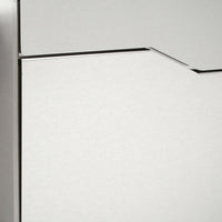 Cassetta postale di design in acciaio inox scomparto per giornali montante in acciaio inox argento 16_0000094
