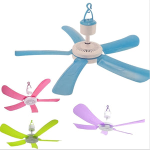 VENTILATORE CASA SOFFITTO 5 PALE ANELLO AGGANCIO ON OFF DIAMETRO 60CM HQ-999A