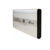 CASE BOX ESTERNO PER HARDISK HARD DISK ALLUMINIO HD 2.5" SATA USB 2.0 HDD LE-105