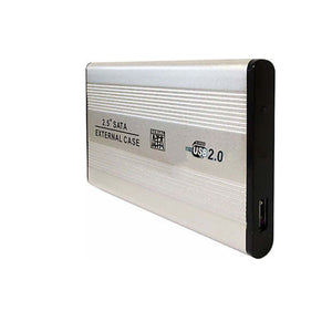 CASE BOX ESTERNO PER HARDISK HARD DISK ALLUMINIO HD 2.5" SATA USB 2.0 HDD LE-105