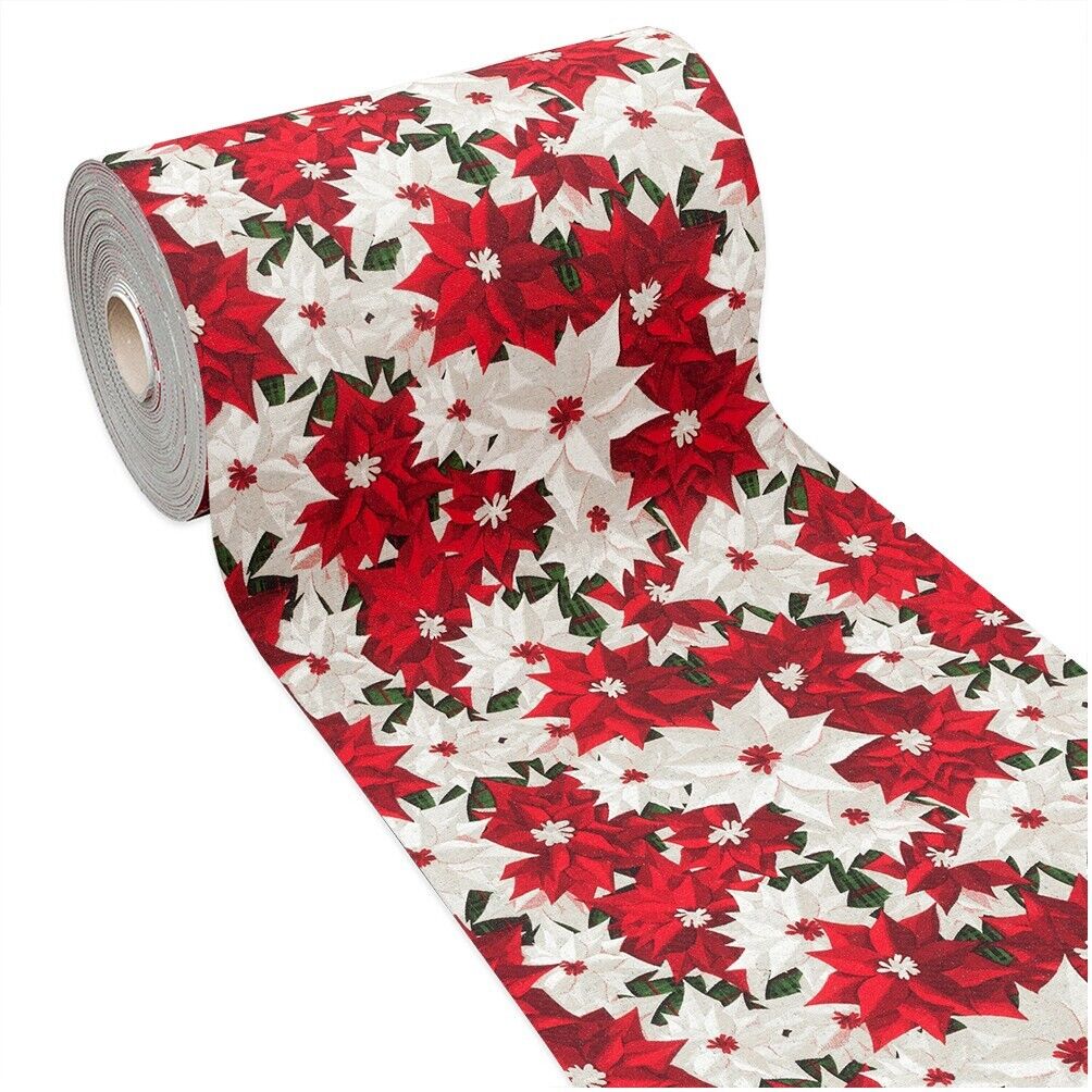 Tappeto Cucina Natale Natalizio 52x340 cm Antiscivolo Passatoia Addobbi Festa Fantasia E