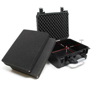 Valigia da trasporto nera da 14 litri in schiuma protettiva impermeabile regolabile 16_0002333