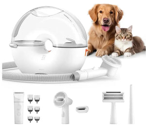 Neakasa - Kit di toelettatura S1 Pro 8-in-1 con aspiraperli per cani / gatti