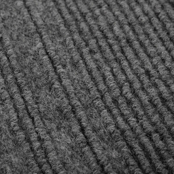 Tappeto Passatoia Antiscivolo 67x200 cm Interno Esterno Corridoio Scala Assorbente Grigio Antracite