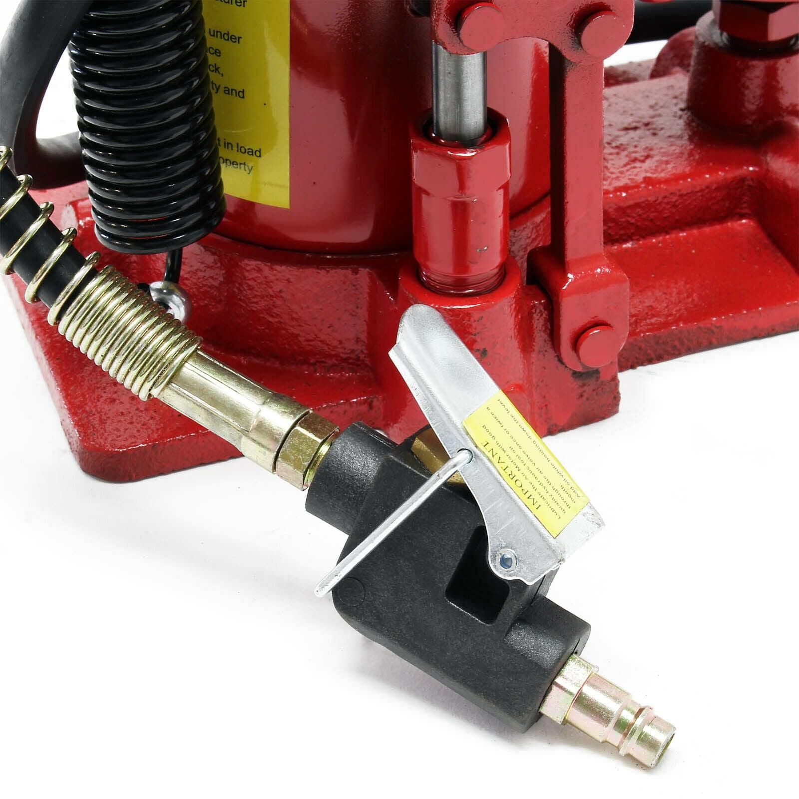 Martinetto idraulico 12 tonnellate martinetto pneumatico a bottiglia per garage di sollevamento auto 16_0000139