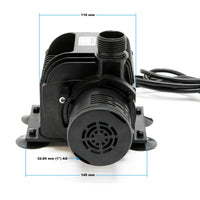 Pompa per laghetto filtro filtrazione corso d'acqua eco acquario laghetto eco 4000 litri all'ora 65 Watt 16_0002808