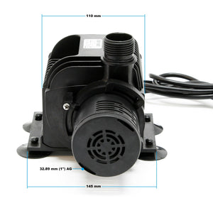 Pompa per laghetto filtro filtrazione corso d'acqua eco acquario laghetto eco 4000 litri all'ora 65 Watt 16_0002808