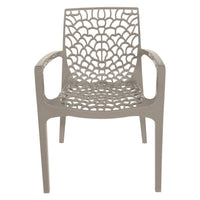 sedia in polipropilene gruvyer antracite