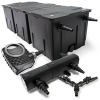 Kit filtrazione laghetto 90.000 litri Sterilizzatore 18 watt Pompa 80 watt 16_0001363