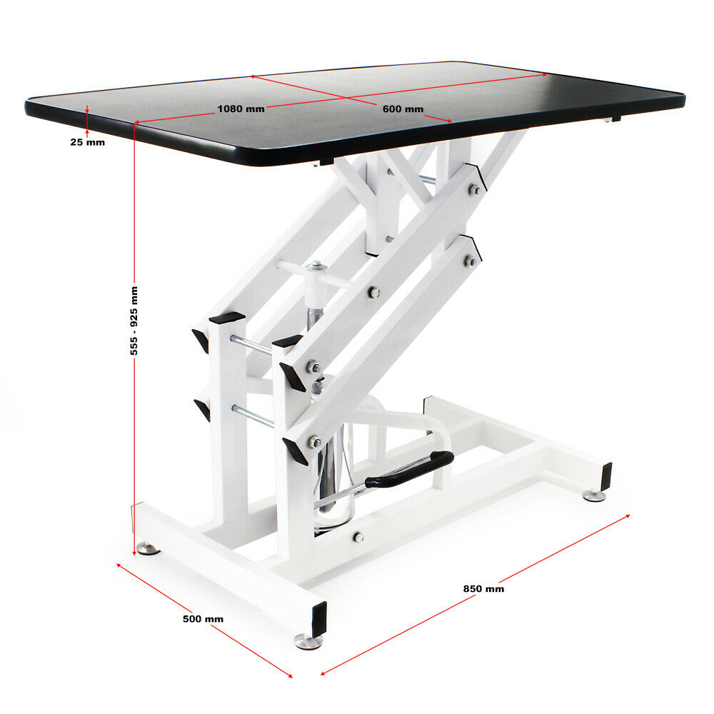 Tavolo da toelettatura idraulico pieghevole tavolo da toelettatura per cani e gatti tavolo da toelettatura 108 x 60 cm 16_0000534