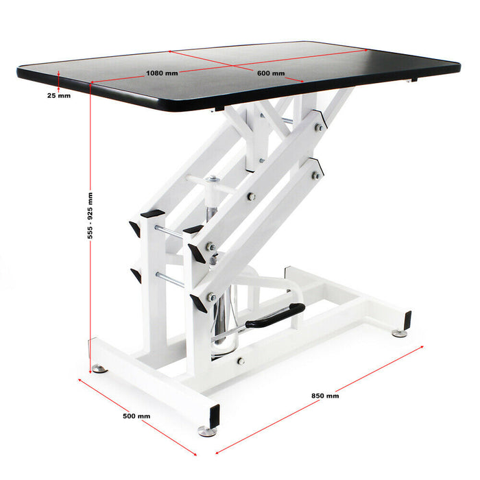 Tavolo da toelettatura idraulico pieghevole tavolo da toelettatura per cani e gatti tavolo da toelettatura 108 x 60 cm 16_0000534