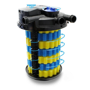 Filtro UV per stagno a pressione 18 Watt 30000 litri facile pulizia 16_0001896