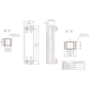 Scambiatore termico inox 30 piastre max 125 kw acqua solare 16_0000832