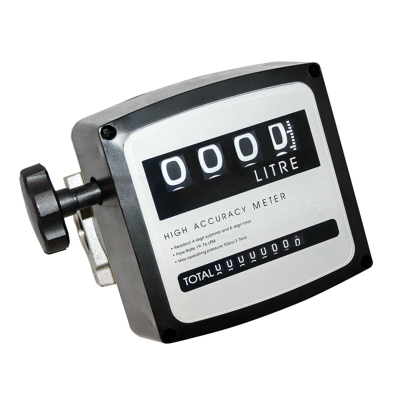 Contalitri gasolio o carburante 3 bar 19-120l/min attacchi 1