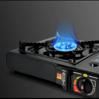 FORNELLO A GAS 1 FIAMMA PORTATILE CON VALIGETTA FORNELLINO DA CAMPEGGIO BDZ-155A