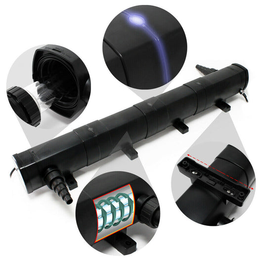 Lampada UVC da 72 Watt Sterilizzatore Chiarificatore Filtro per laghetto 16_0001529