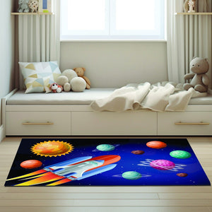 Tappeto Cameretta 75x120 Cm Camera Letto Bambini Moderno Antimacchia Morbido Gioco Bimbi Dis C